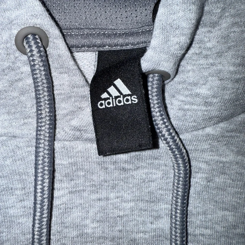 Adidas Men’s Hoodie Gray Size XL – Preloved, Great Condition